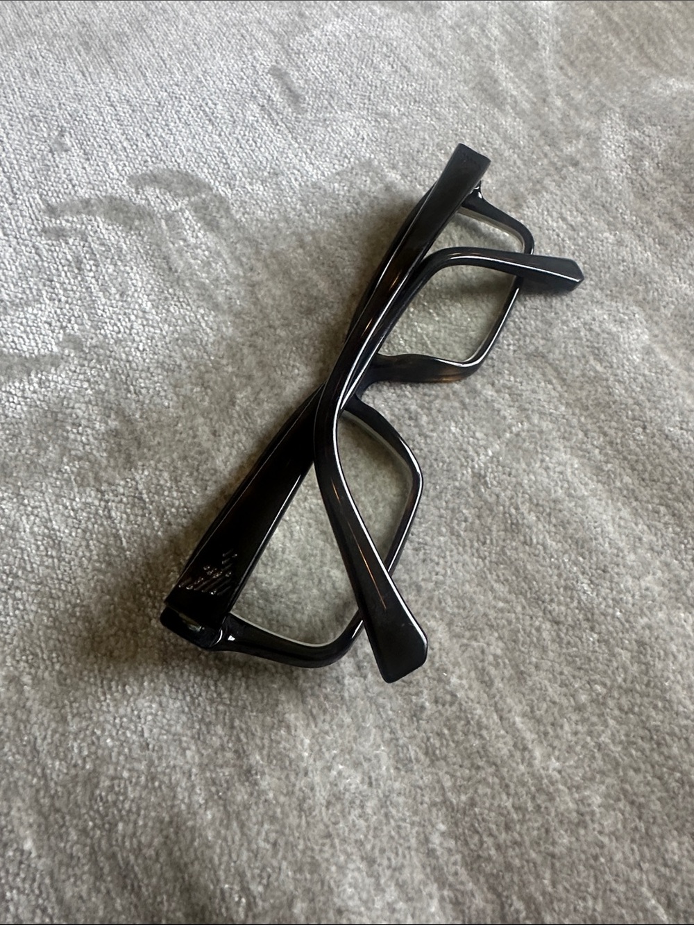 Emporio Armani Men's Black Rectangular Eyeglasses EA3003 Tortoise Shell Frames - Picture 8 of 9